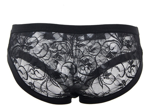 Ropa Interior De Hombre Con Correa De Encaje Completo Transp