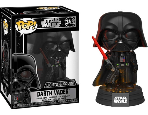 Darth Vader Funko Pop Luces Y Sonido Electronico Original