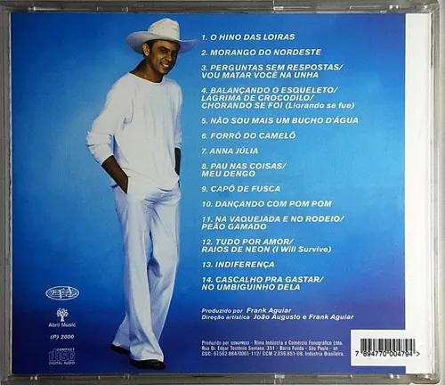 Cd Frank Aguiar - O Hino Das Loiras