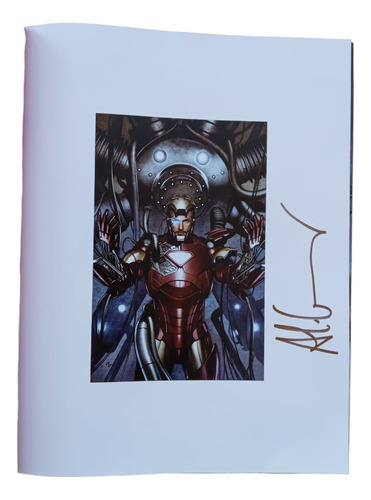 The Art Of Adi Granov Vol. 1. Autografiado. Pasta Suave.