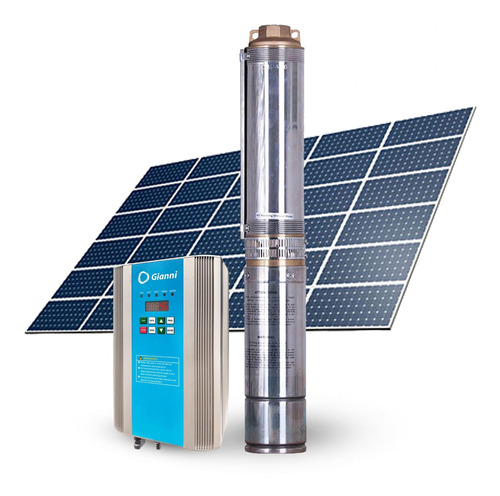 Bomba Agua Solar Kit Completo 23000 Lts/día Altura 11 Mts Rs