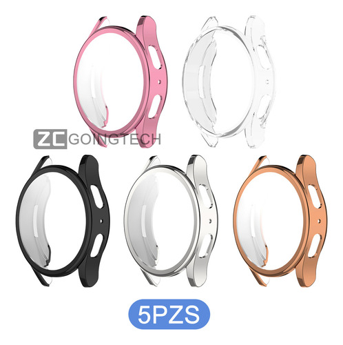 . 5pz Protector Funda Tpu For Samsung Galaxy Watch 7 Con