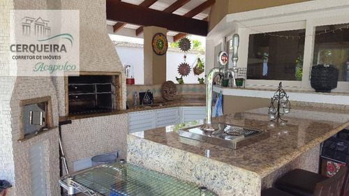 Casa Residencial À Venda, Acapulco, Guarujá. - Ca0478
