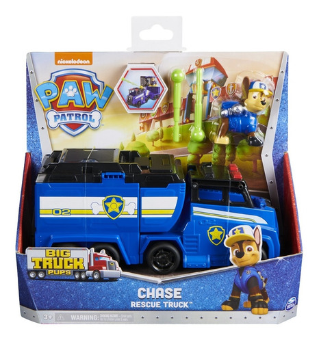 Paw Patrol Vehiculo Big Truck Pups Chase 