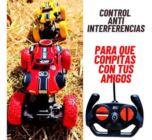 Coche Rc 4x4 Rock 1:18 Todo Terreno Batería Recargable