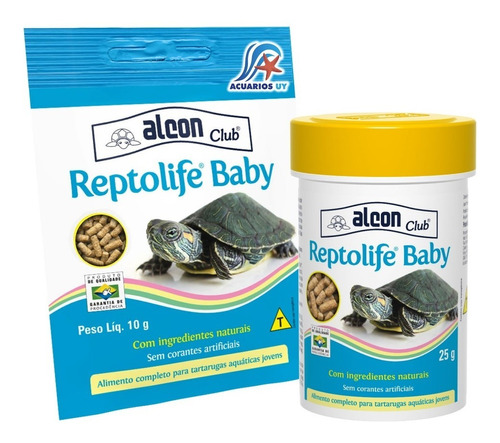 Alimento Tortugas Acuáticas Bebés. Labcon Reptolife Baby 25g