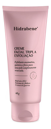 Esfoliante Facial Tripla Esfoliação 60g - Hidrabene