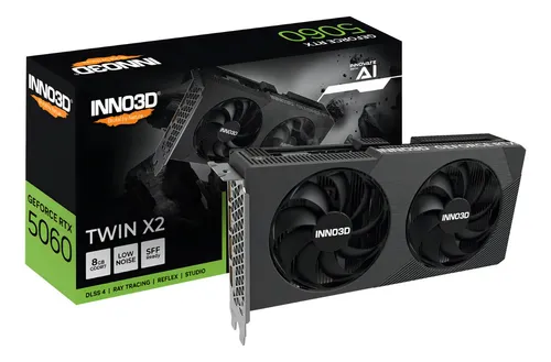 Placa De Video Inno3d Geforce Rtx 5060 Twin X2 8gb Gddr7