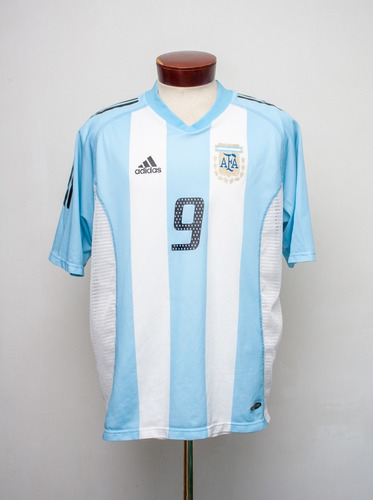 Camiseta Argentina, Copa Del Mundo 2002, Versión Jugador.