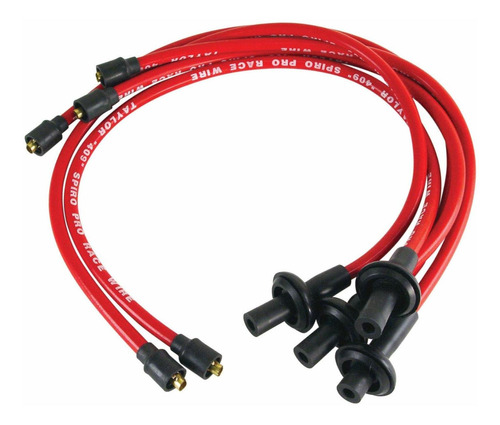 Taylor 409 Race Wire Conjunto Rojo, Dune Buggy Vw Baja Bug