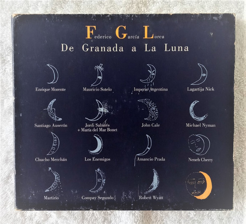 Federico Garcia Lorca Cd De Granada A La Luna Son 2 Discos