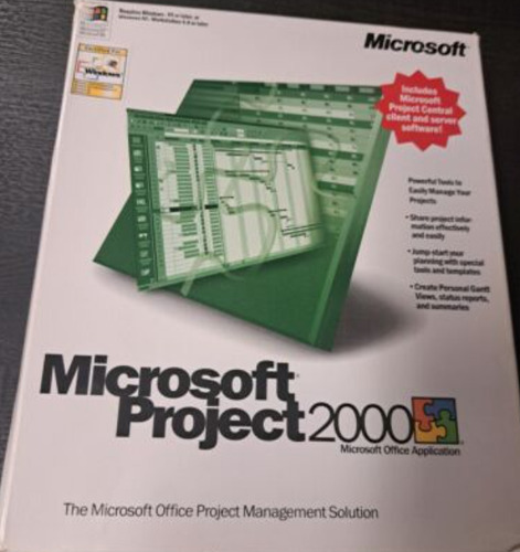 Sw Microsoft Project 2000