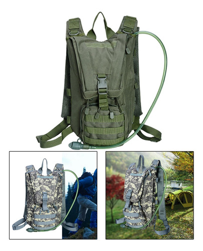 Viajar Camping Correr Ciclismo Mochila De Hidratación Verde