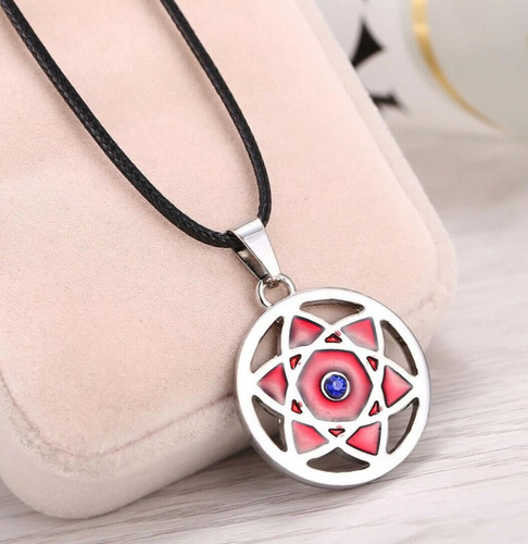 Collar Anime Naruto Uchiha Sasuke Mangekyou Sharingan Naruto