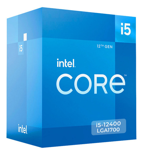 Procesador Intel Core I5 12400 Lga 1700