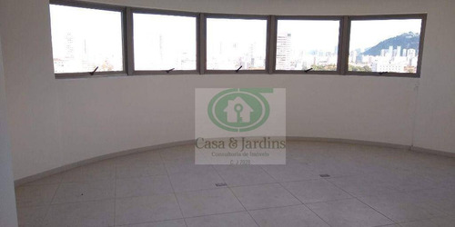 Imagem 1 de 14 de Conjuntpo Comercial - (novo), 90 M² - Venda Por R$ 450.000 Ou Aluguel Por R$ 3.200/mês - Vila Matias - Santos/sp - Sa0155