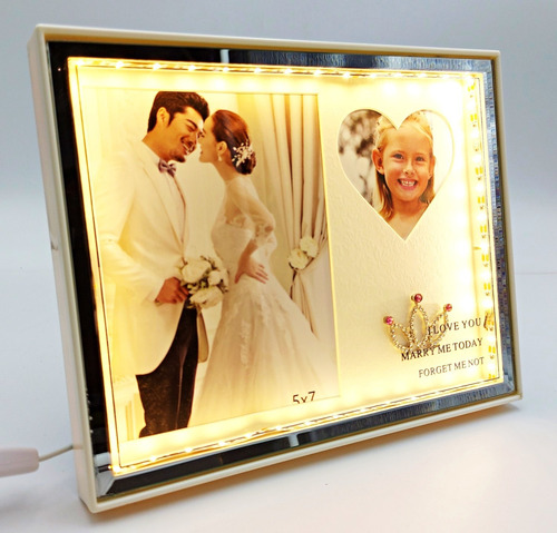 Imagem 5 de 5 de Quadro Fotografias Iluminado Casal Sofisticado 25145