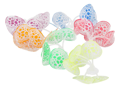 Decoraciones De Acuario De Coral Para Peceras De Silicona Ar