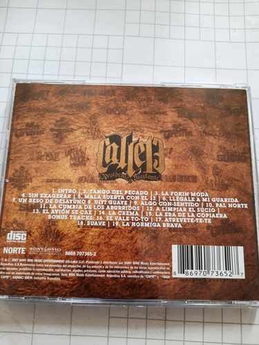 Calle 13 - Residente Visitante. Cd