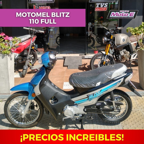 Imagen 1 de 6 de Motomel Blitz 110 Full V8