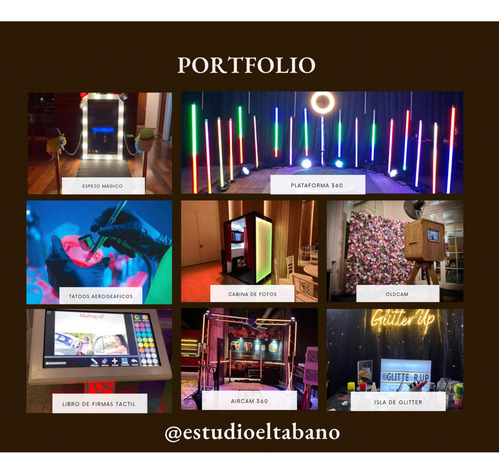 Alquiler Espejo Mágico, Plataforma 360, Cabina Fotos,glitter