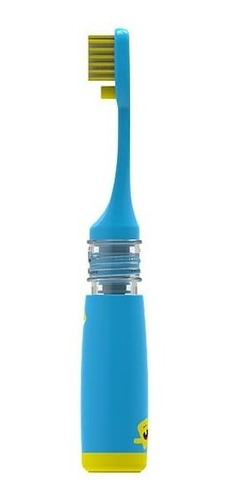 Escova Dosadora De Creme Dental Angie ® Azul Extra Macia