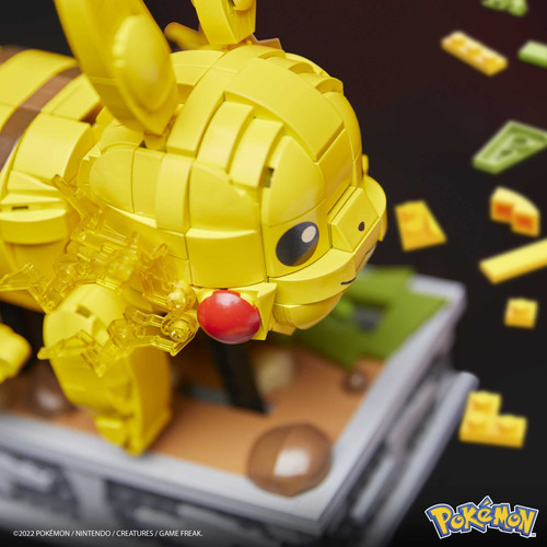 Set De Juguetes De Construcción Mega Pokmon Motion Pikachu