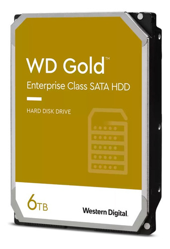 Disco Duro Interno Western Digital Wd Gold 6tb 7200 Rpm