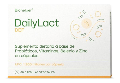 Dailylact Def Probióticos Sistema Inmunitario 30 Cáps 2u