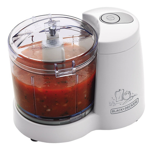 Mini Processador De Alimentos Branco Black+decker Hc31