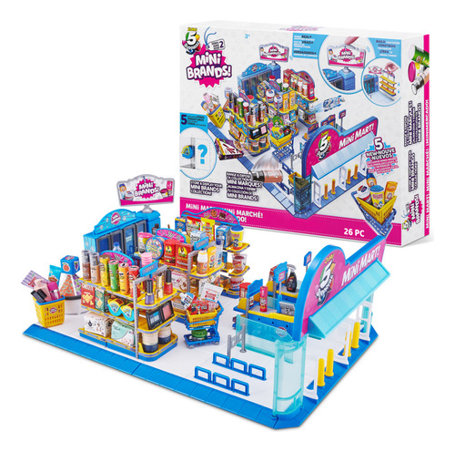 Zuru Mini Brands Mini Mart Series 2 Playset Mercado Sorpresa
