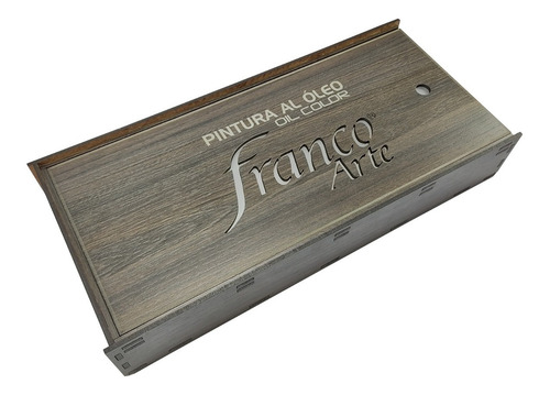 Set Óleo Franco Arte Estuche En Madera