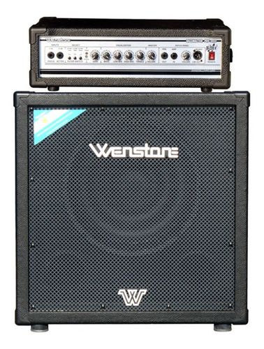 Amplificador Bajo Wenstone Be2200h Head + Caja B115 Eminence