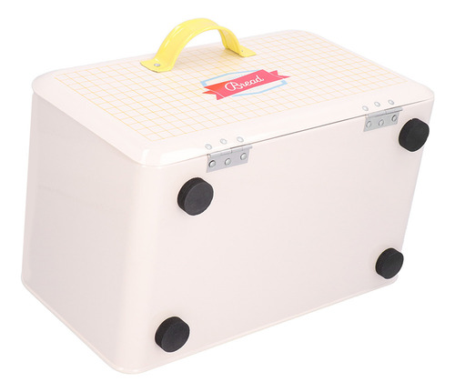 Caja Grande Para Hornear Pan Con Tapa Abatible