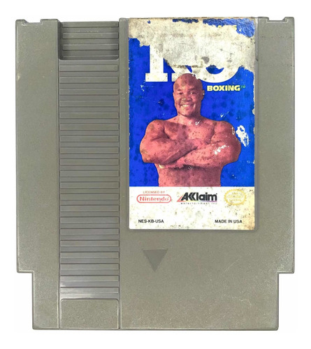 George Foreman Ko Boxing - Juego Original Para Nintendo Nes