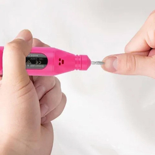 Lixador Profissional Elétrico De Unhas Com 5 Bicos