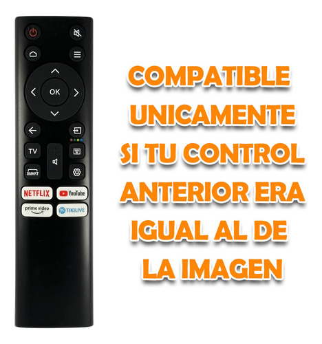 Control Remoto Para Vios Smart 4k Netflix Prime + Funda