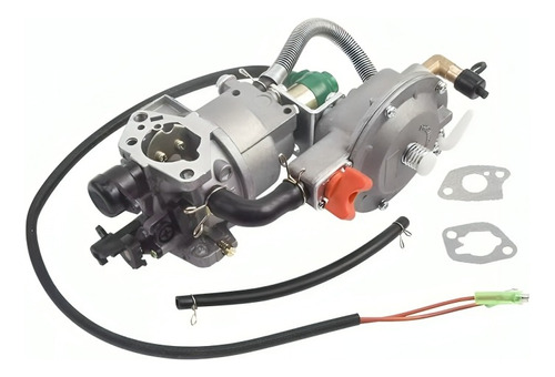 Carburador Dual Gas Y Gasolina Para Generador 15hp