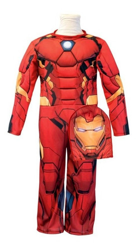 Disfraz Iron Man T0 Con Musculo Collagekidsar