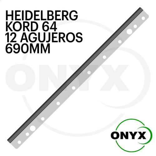 5164 | Racleta Lavadora Heidelberg Kord 64 Rigida - 690mm