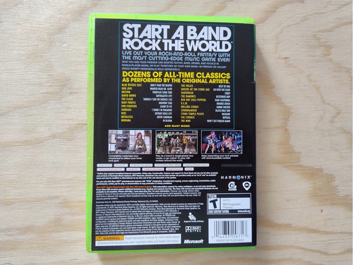 Rock Band Físico Xbox360 (Usado)