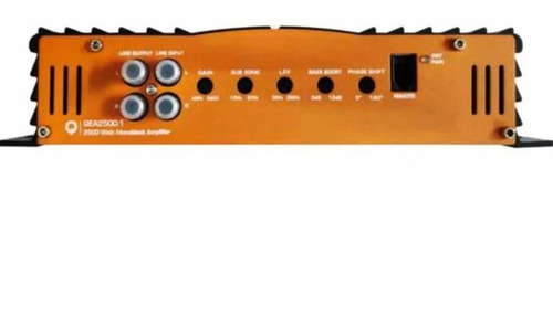 Amplificador Quantum Audio Qea2500.1 2500w Clase D 1 Ohm