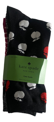 Juego De 3 Pares De Calcetas Largas Kate Spade