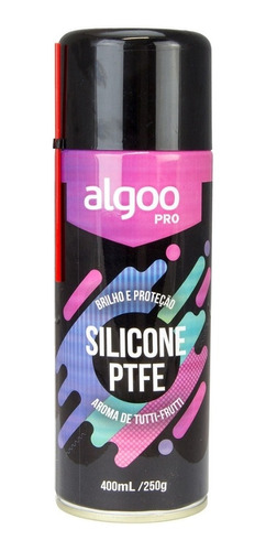 Óleo Lubrificante Algoo Bike Silicone Ptfe Spray 400ml