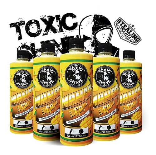 Toxic Shine | Mango Go | Acondicionador Plasticos Interior