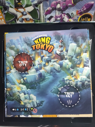 Juego De Mesa Devir King Of Tokyo Y Nueva York (Usado)