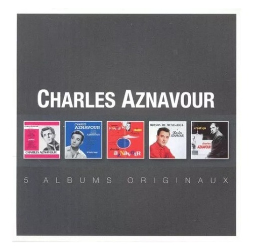 Charles Aznavour Original Album Series (5cd)