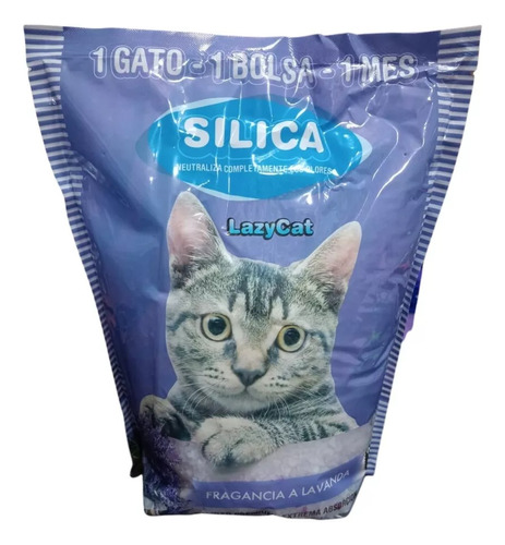 Piedras Silica Para Gatos Gel Silica 3,8lts Fragancia Limón