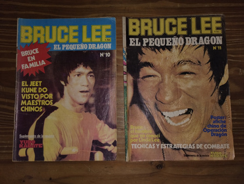 Suplemento Bruce Lee N° 10 Y 11. Yudo Karate. Leer. X Unidad (Usado)