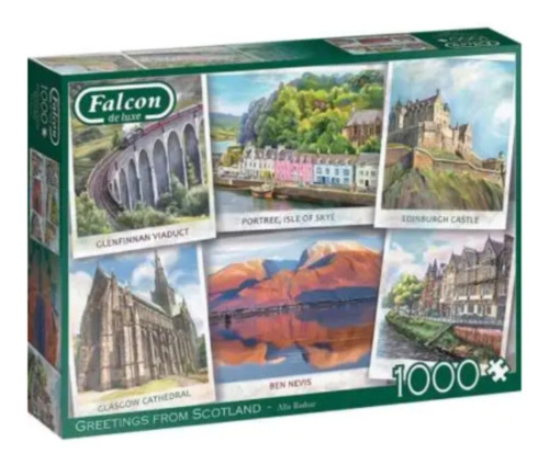 Puzzle Falcon X 1000 Piezas Escocia. 11335